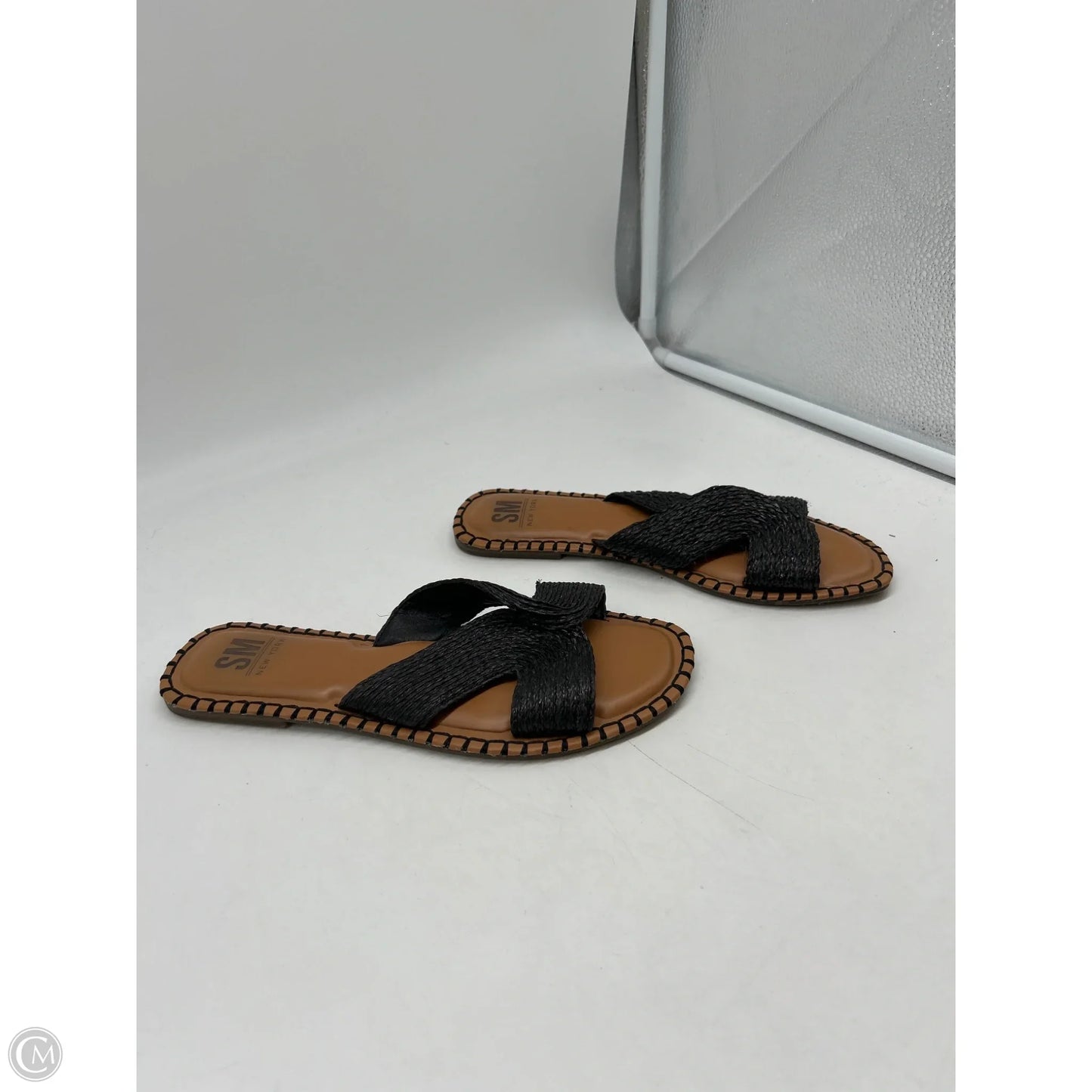 Sandals Flats By Cmf In Black, Size: 8