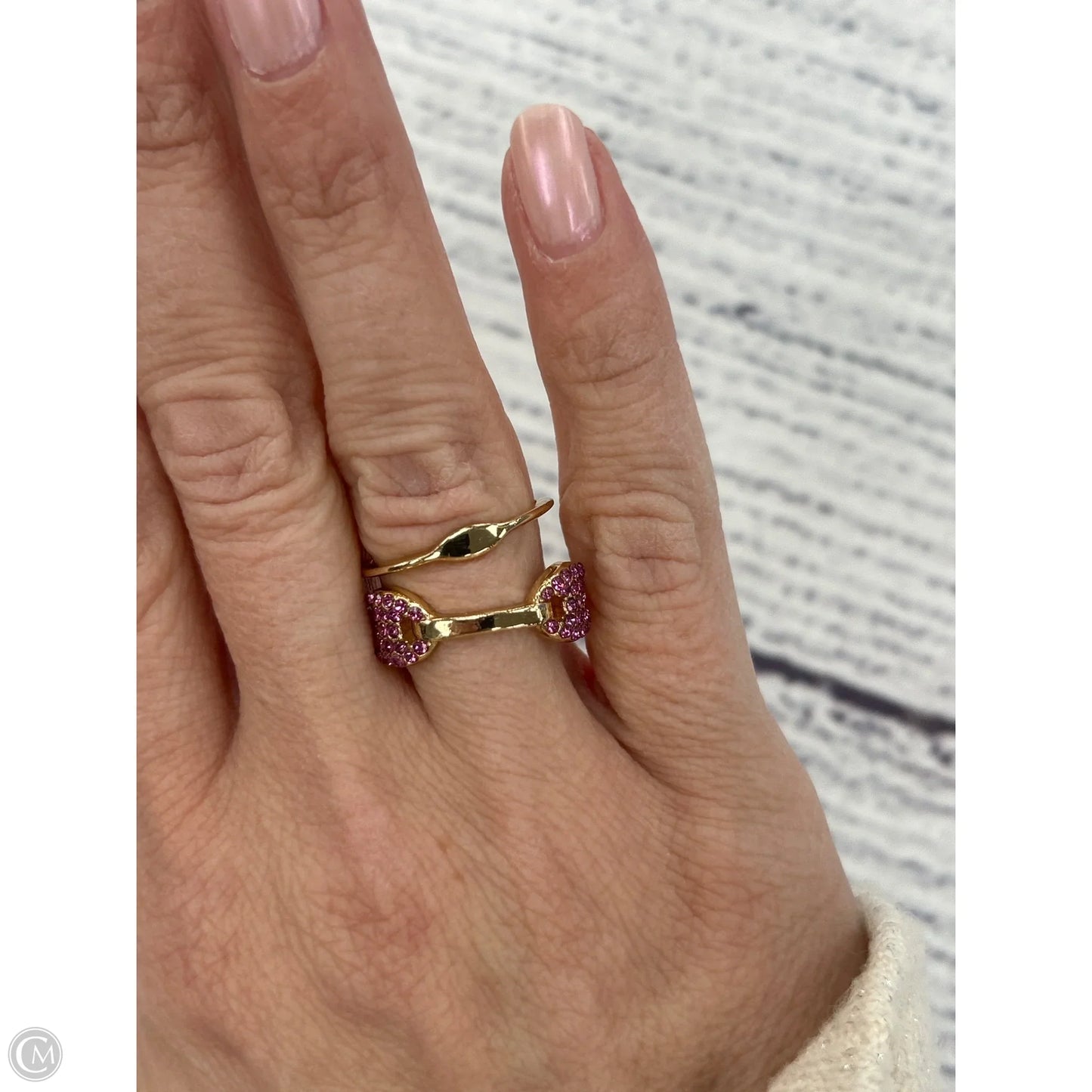 Ring Stackable By Clothes Mentor, Size: 02 Piece Set
