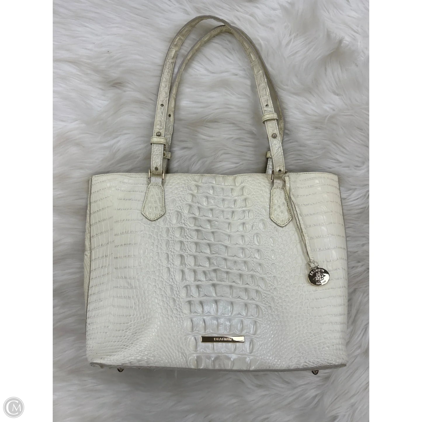 Handbag Designer By Brahmin, Size: Medium