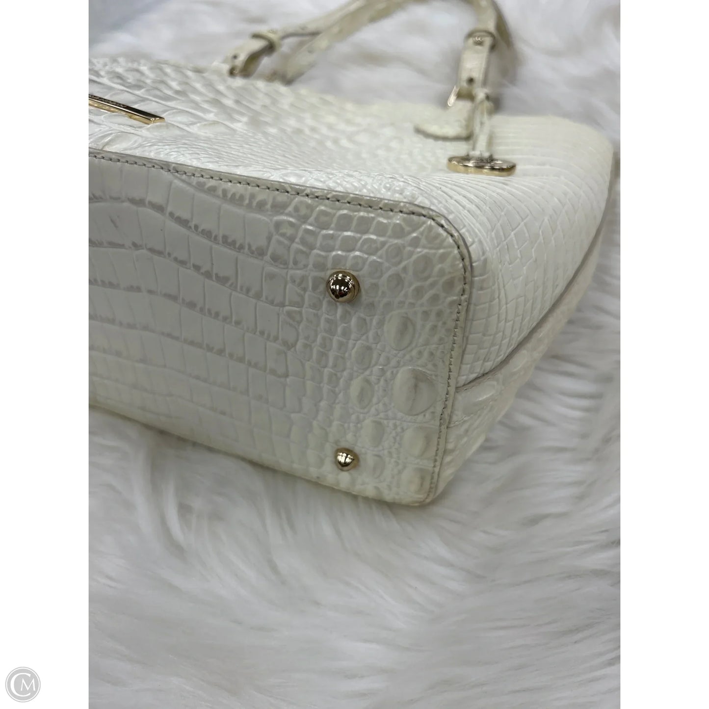 Handbag Designer By Brahmin, Size: Medium