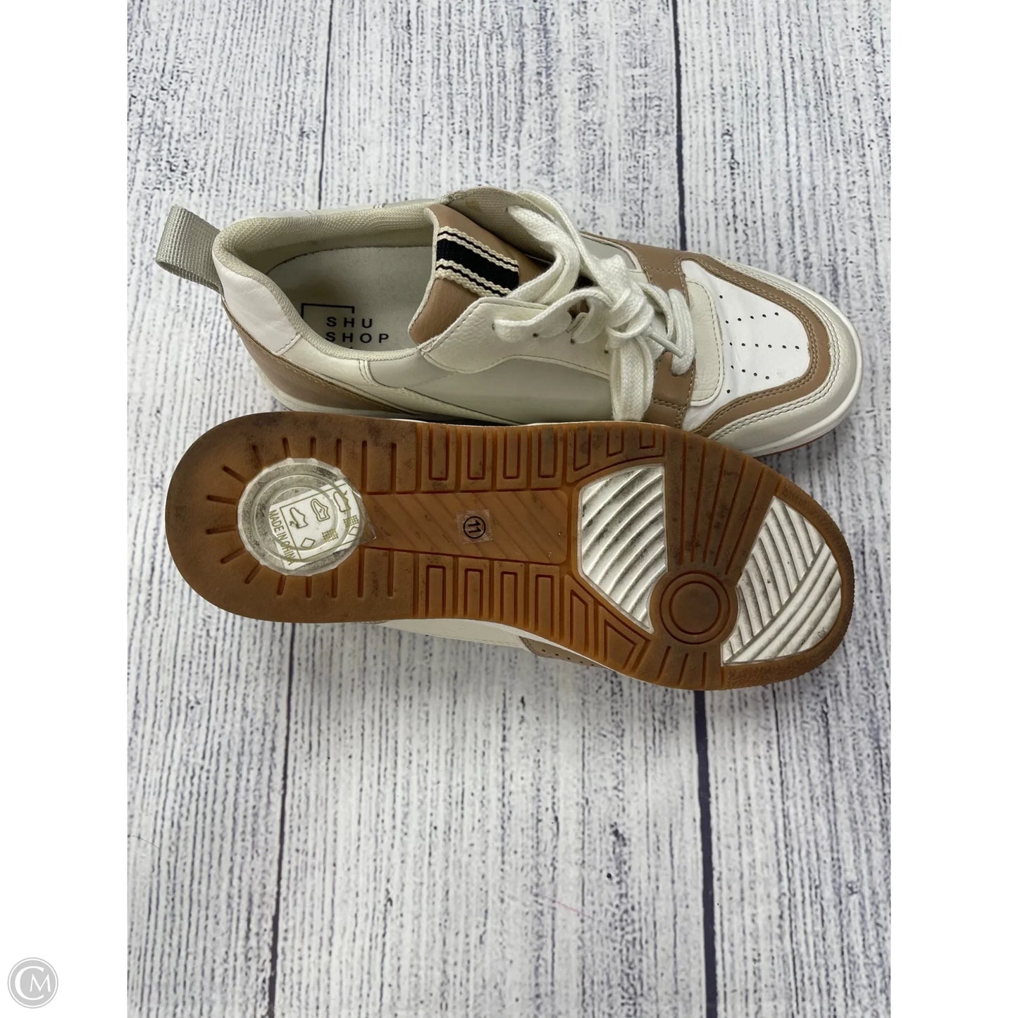 Shoes Sneakers By Shu Shop In Brown, Size: 11