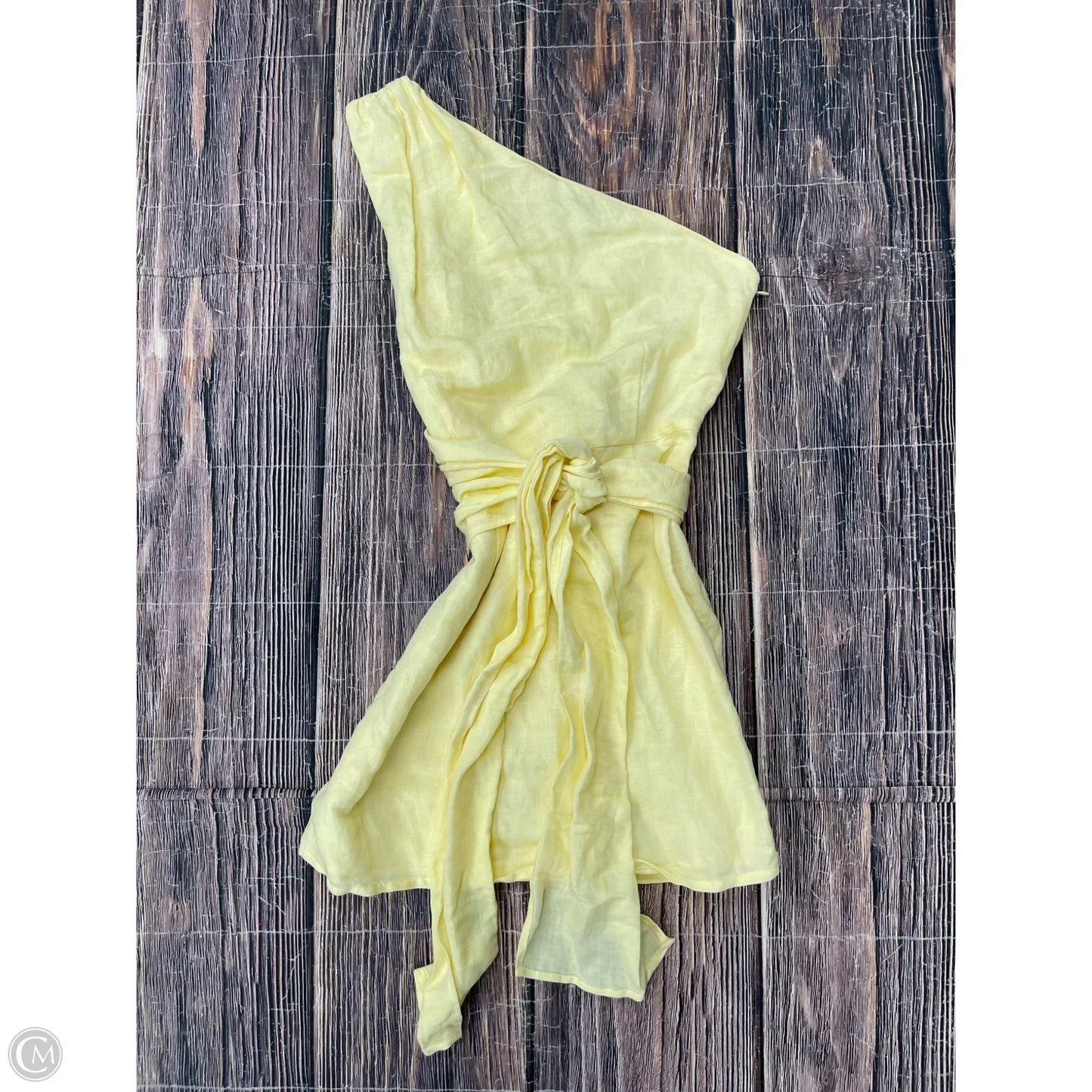 Dress Casual Short By French Connection In Yellow, Size: 6
