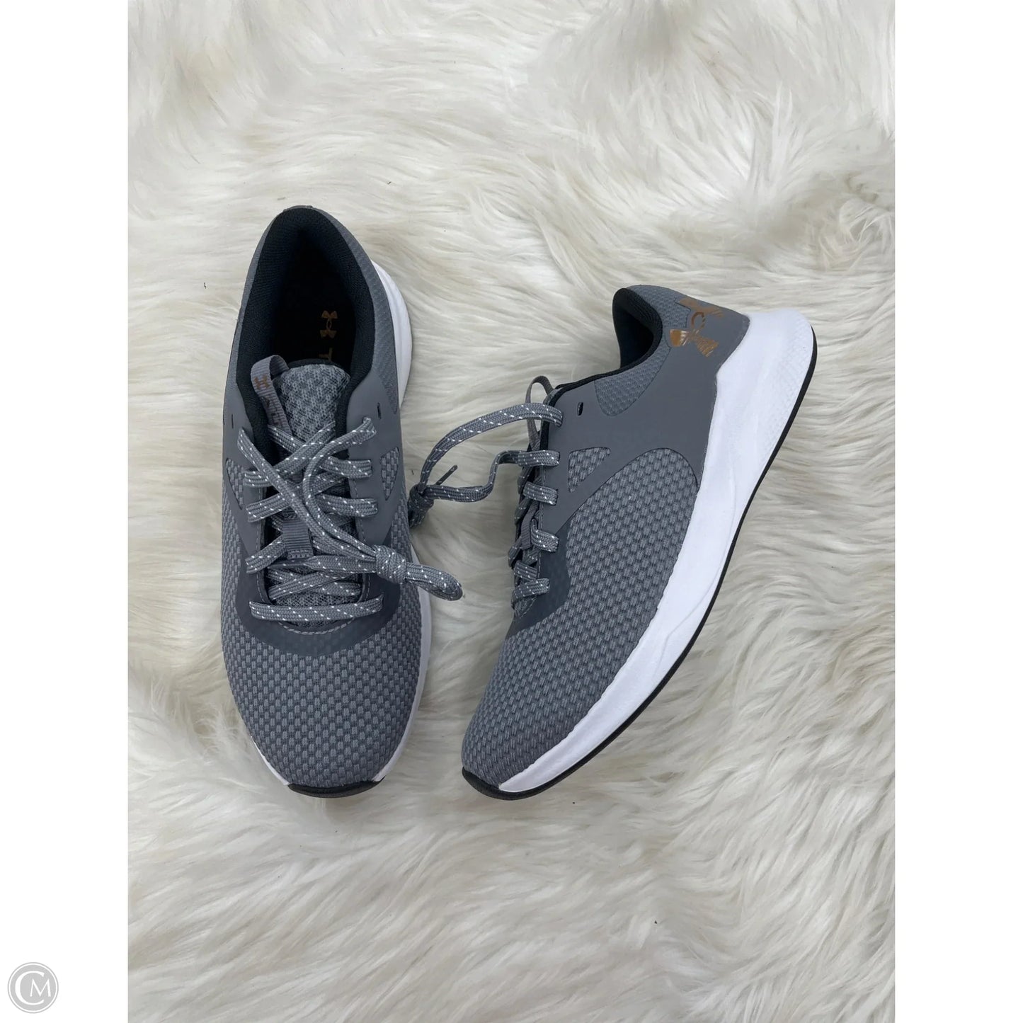 Shoes Athletic By Under Armour In Grey, Size: 8