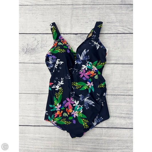 Swimsuit By Clothes Mentor In Blue, Size: 20