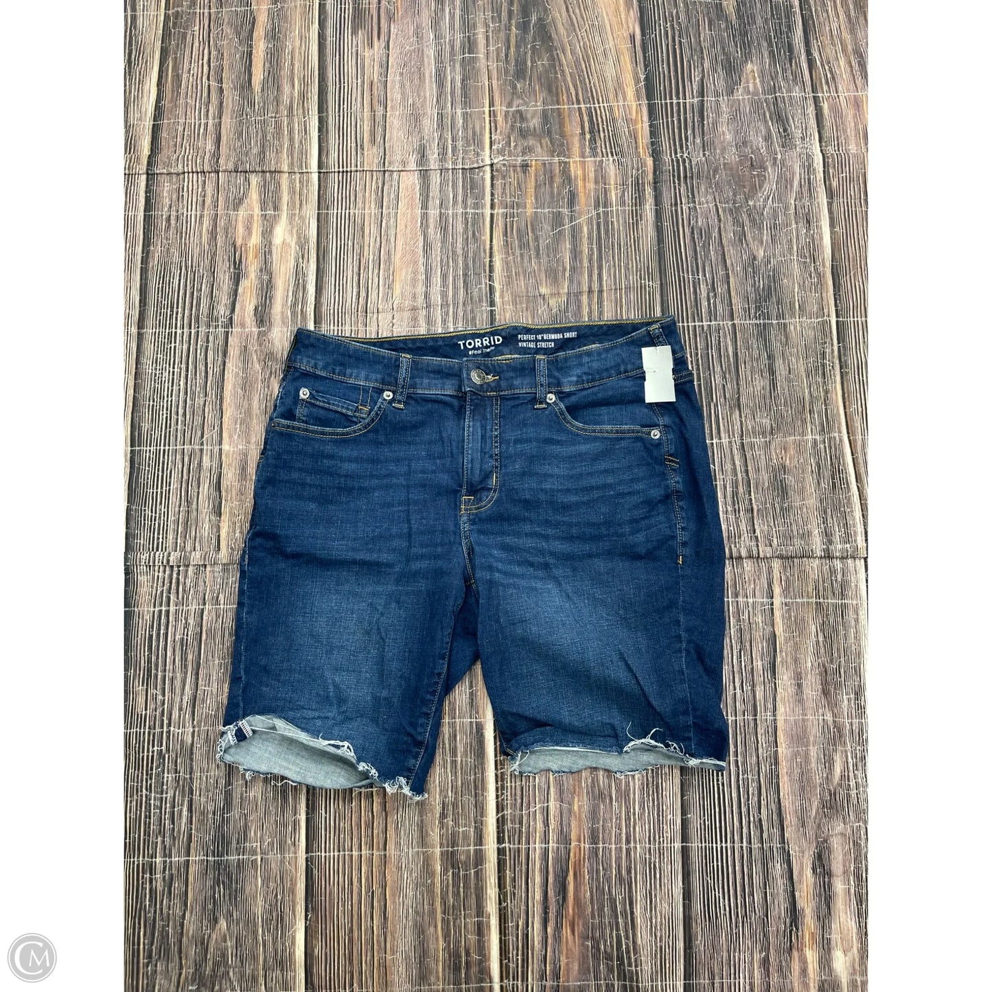 Shorts By Torrid In Blue Denim, Size: 12