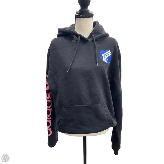 Sweatshirt Hoodie By Adidas In Black, Size: S