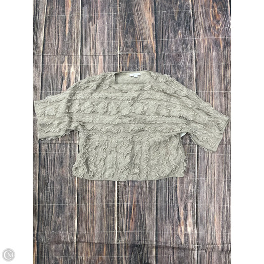 Sweater By Pure Jill In Grey, Size: Xs