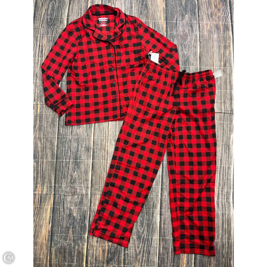 Pajamas 2pc By Cuddl Duds In Red, Size: M