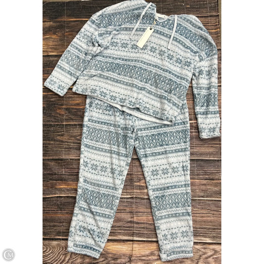 Pajamas 2pc By Clothes Mentor In Blue, Size: L