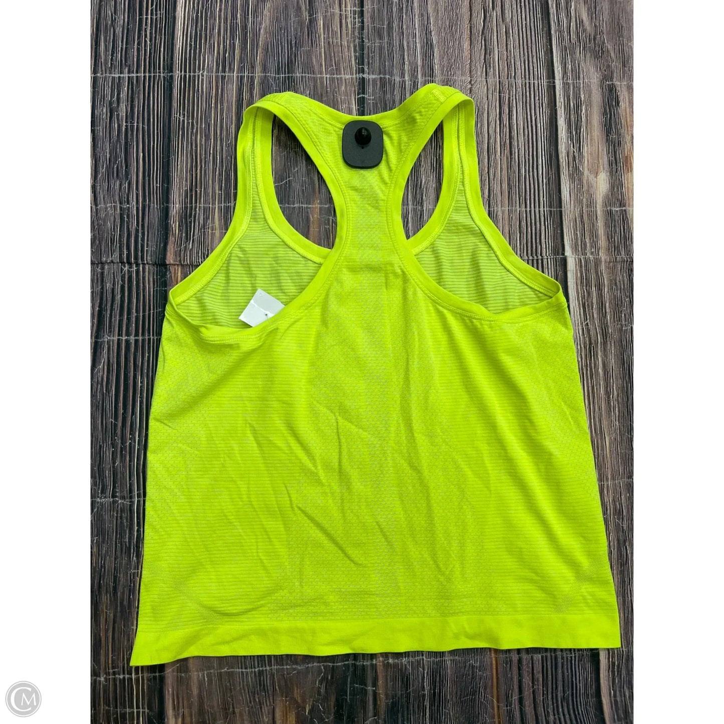 Athletic Tank Top By Lululemon In Yellow, Size: 8
