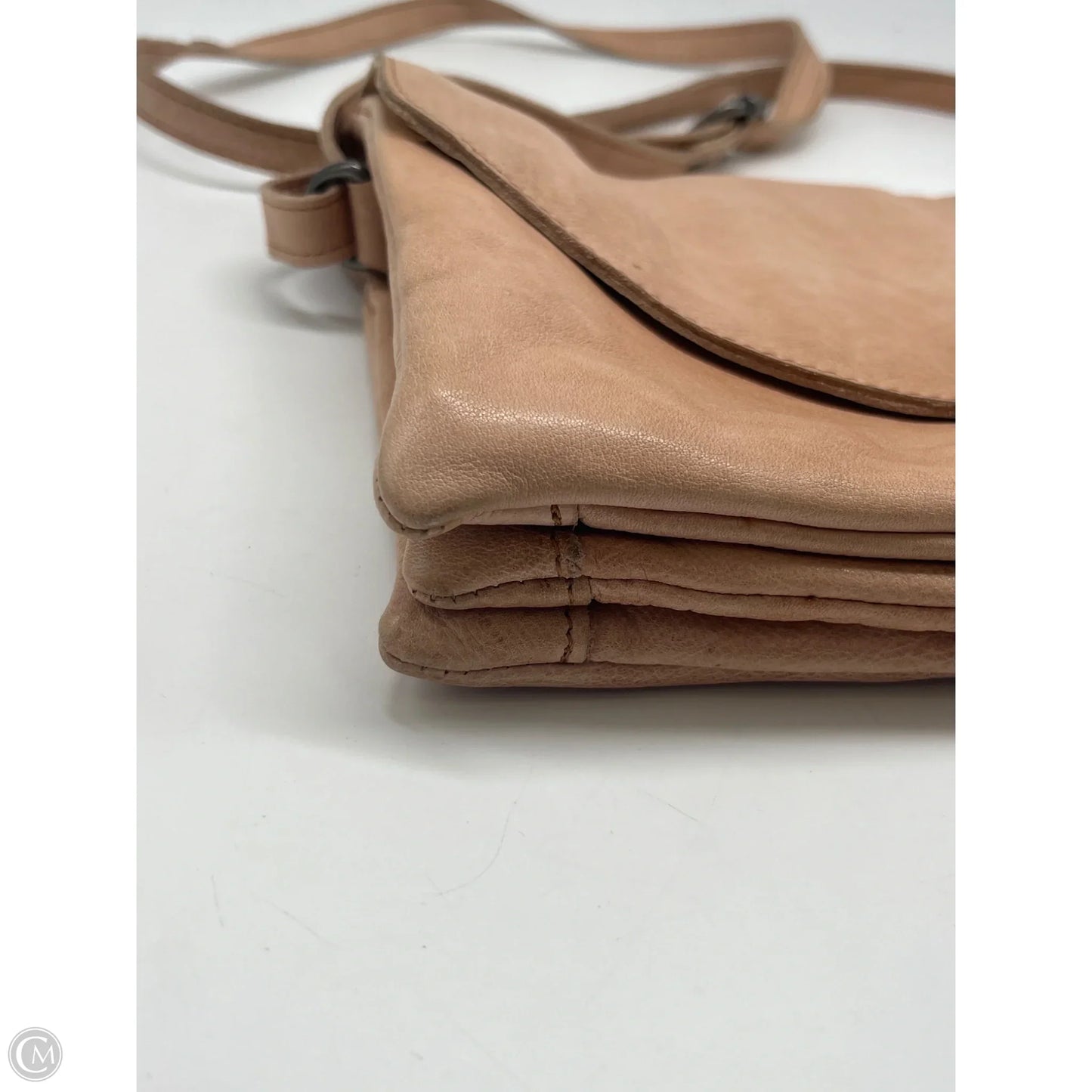 Crossbody Leather By Clothes Mentor, Size: Medium