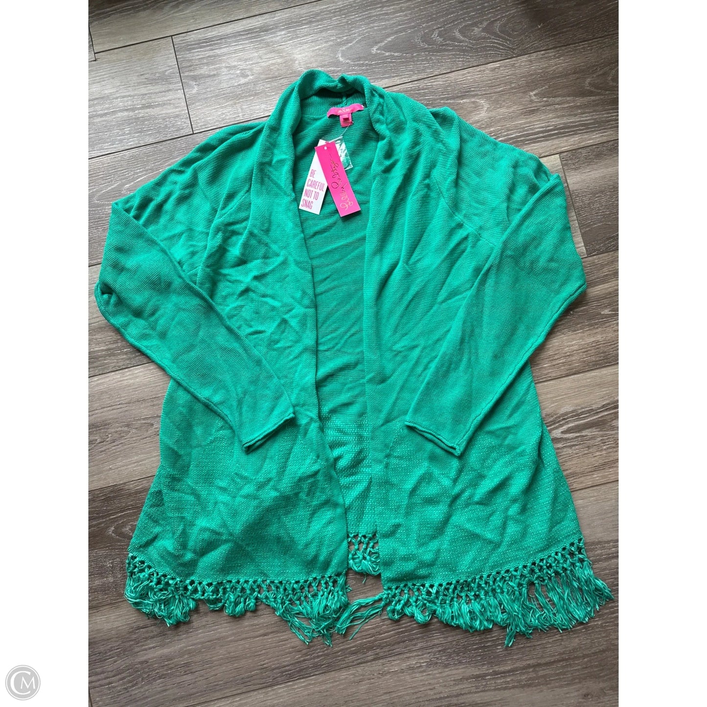 Cardigan Designer By Lilly Pulitzer In Green, Size: 1x