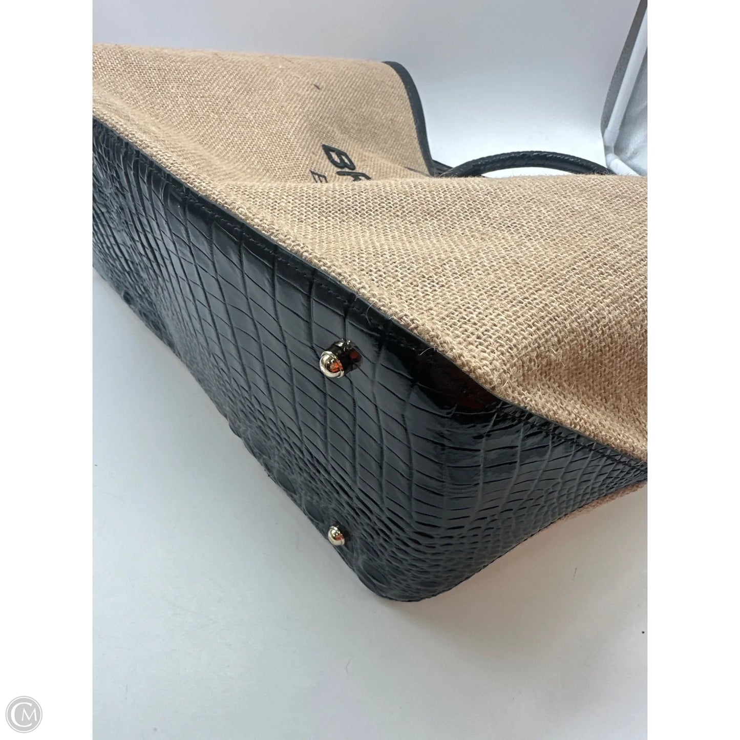 Handbag Designer By Brahmin, Size: Large