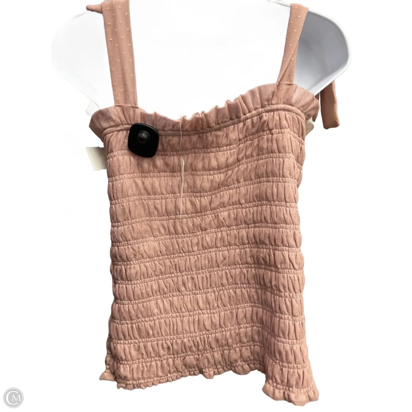 Top Sleeveless By Anthropologie In Pink, Size: L