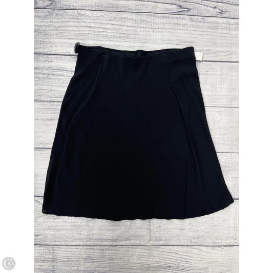 Skirt Midi By Terra & Sky In Black, Size: 1x