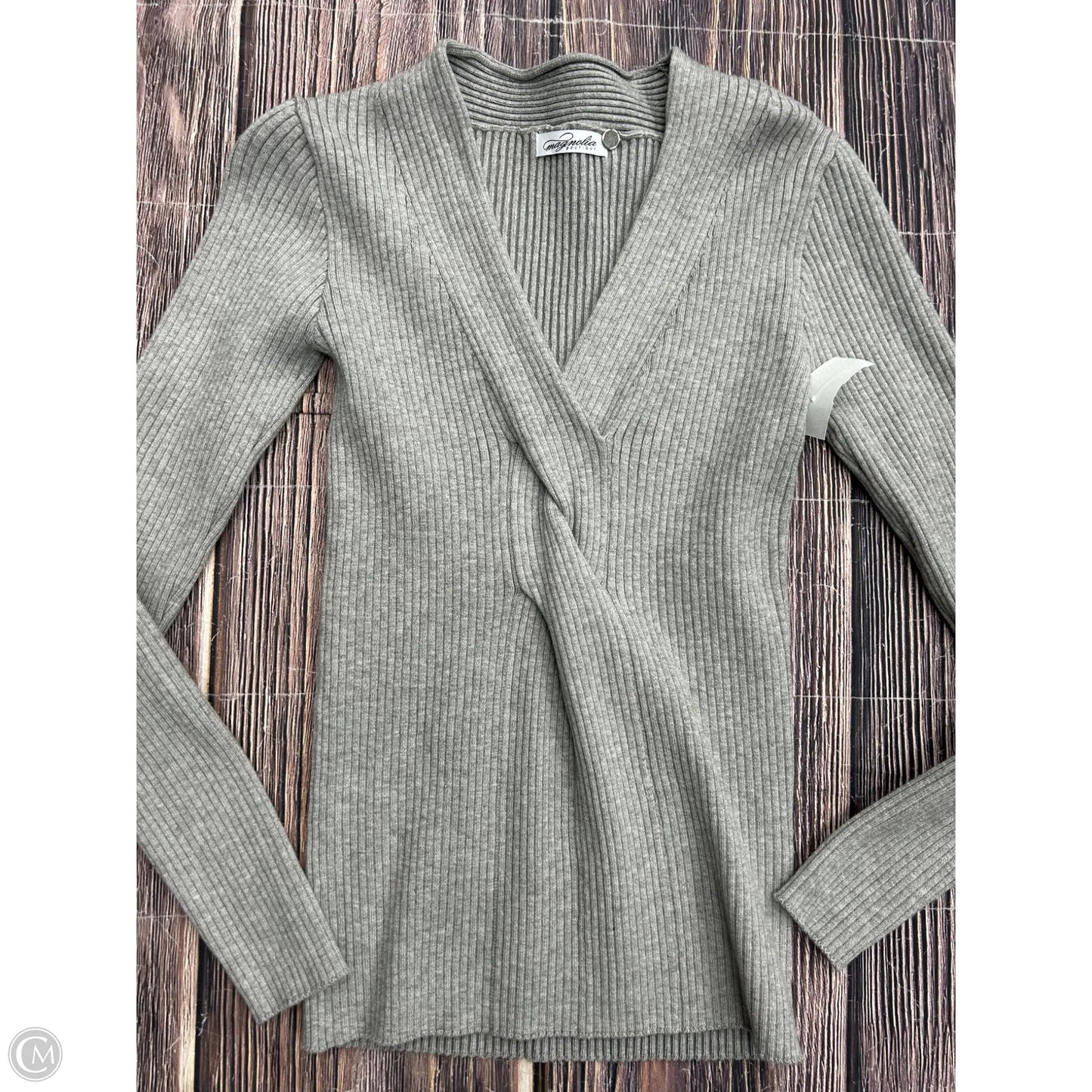 Sweater By Clothes Mentor In Grey, Size: Xs