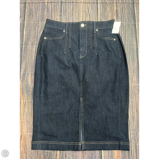 Skirt Midi By White House Black Market In Blue, Size: 4