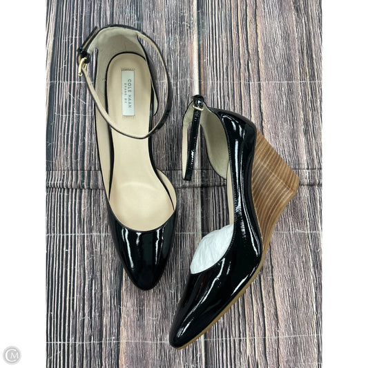 Shoes Heels Wedge By Cole-haan In Black, Size: 8.5
