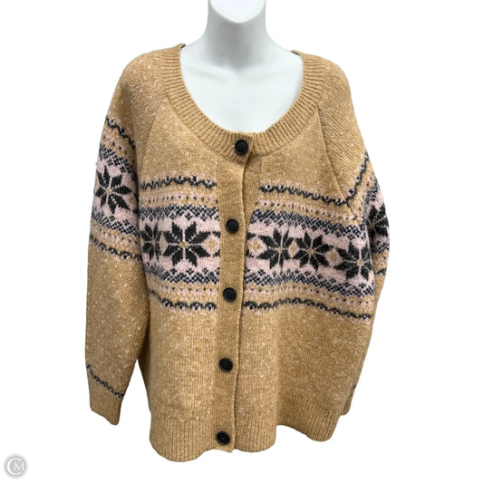 Cardigan By Old Navy In Orange, Size: 3x