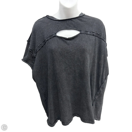 Top Short Sleeve By We The Free In Black, Size: M