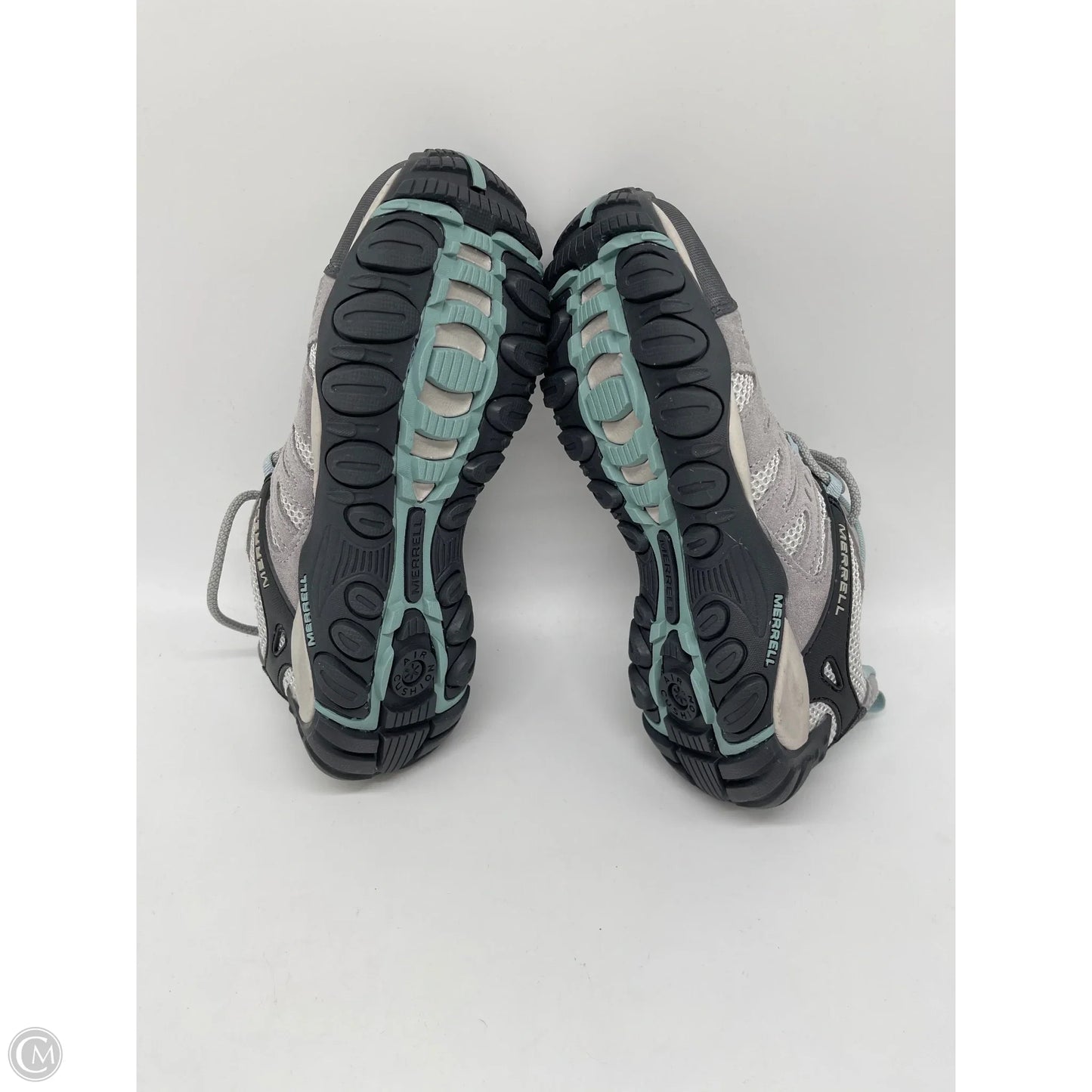 Shoes Hiking By Merrell In Grey, Size: 7