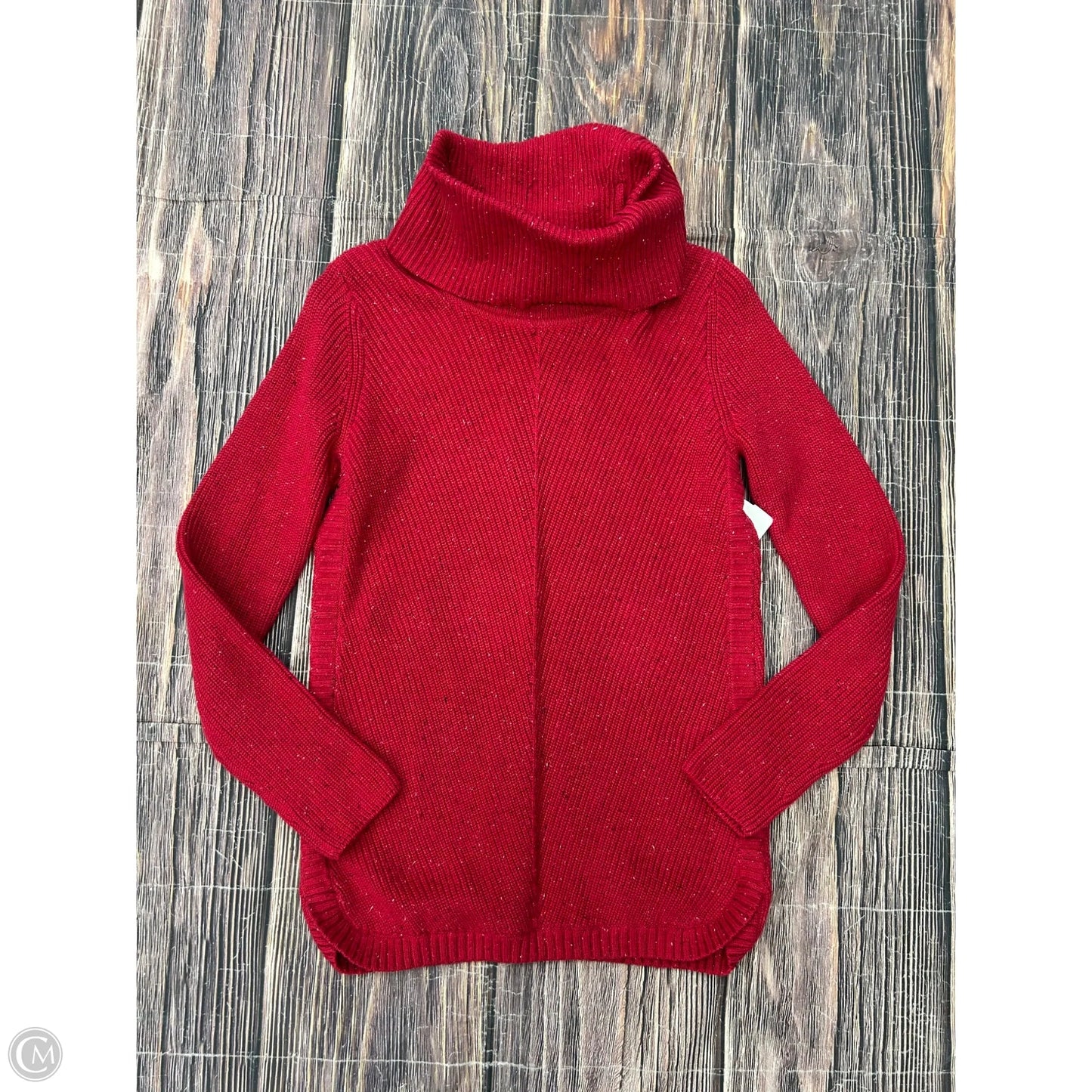Sweater By Talbots In Red, Size: Xs