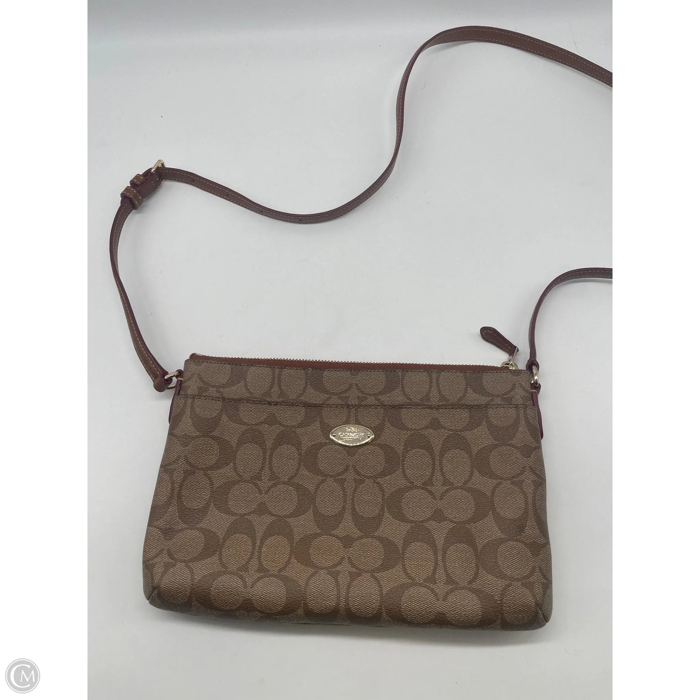 Crossbody Designer By Coach, Size: Medium