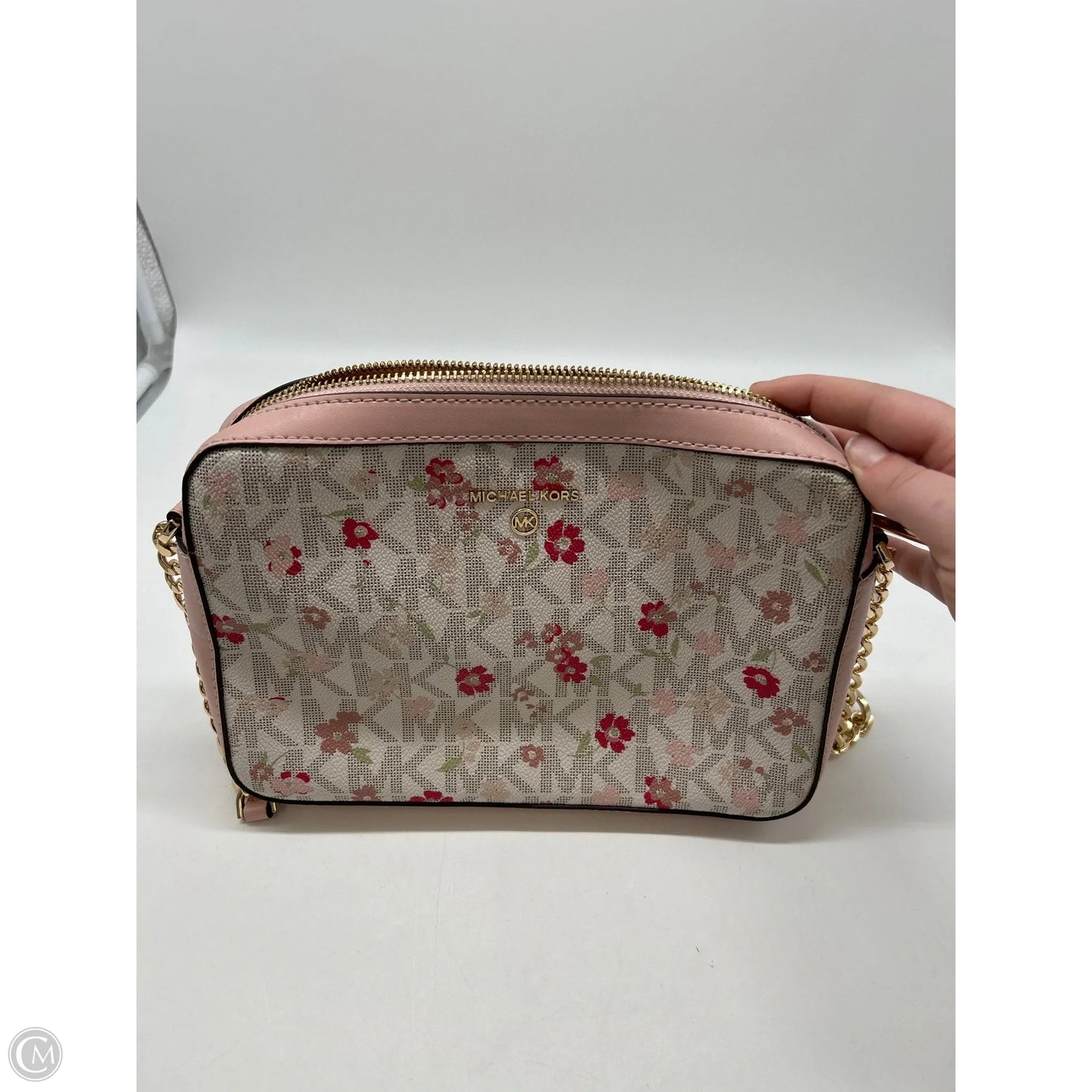 Crossbody Designer By Michael Kors, Size: Medium