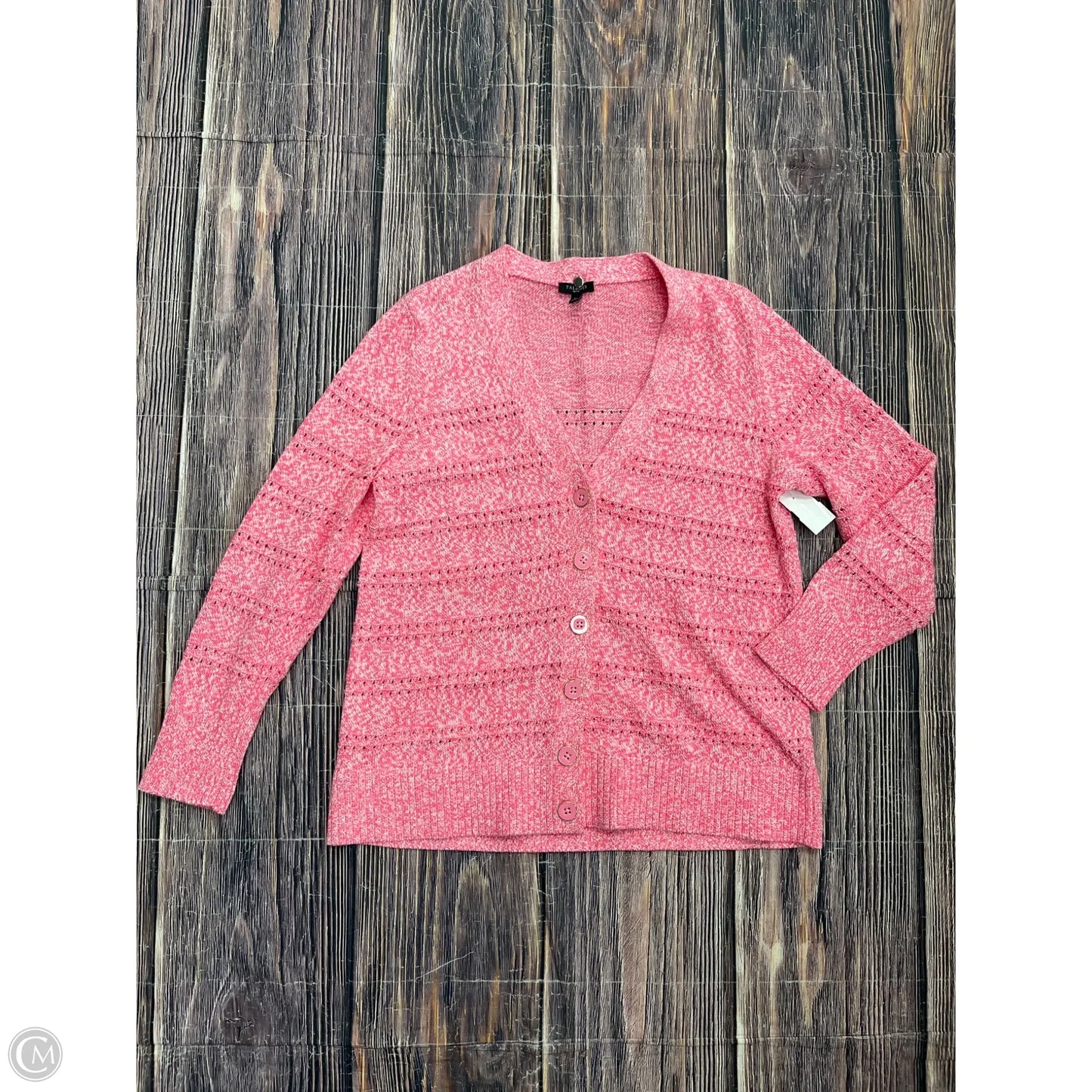 Cardigan By Talbots In Pink, Size: Mp