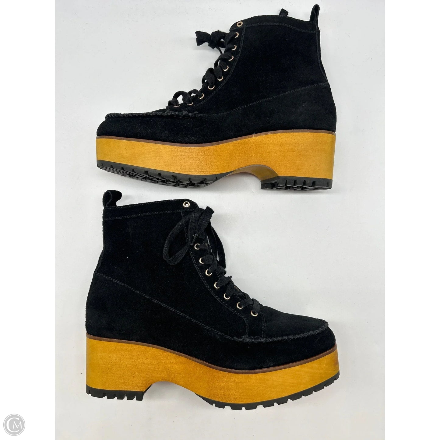 Boots Ankle Heels By Kelsi Dagger In Black, Size: 11