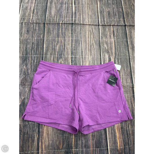 Shorts By Eddie Bauer In Purple, Size: Xl
