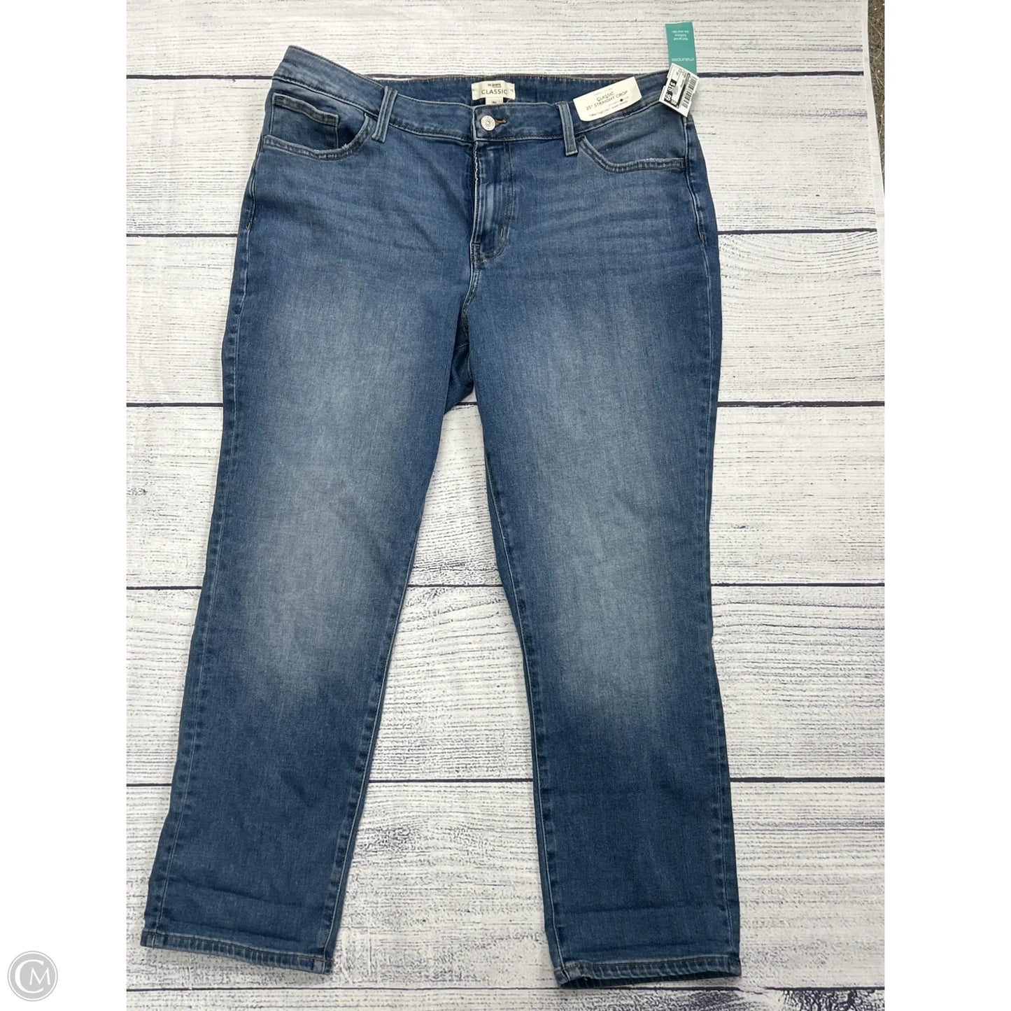 Jeans Cropped By Maurices In Blue, Size: 18