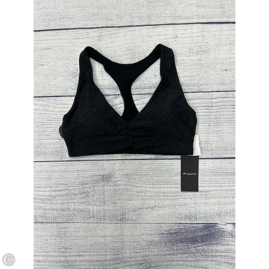 Athletic Bra By Fabletics In Grey, Size: L