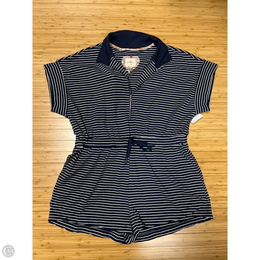 Romper By Umgee In Blue, Size: 2x