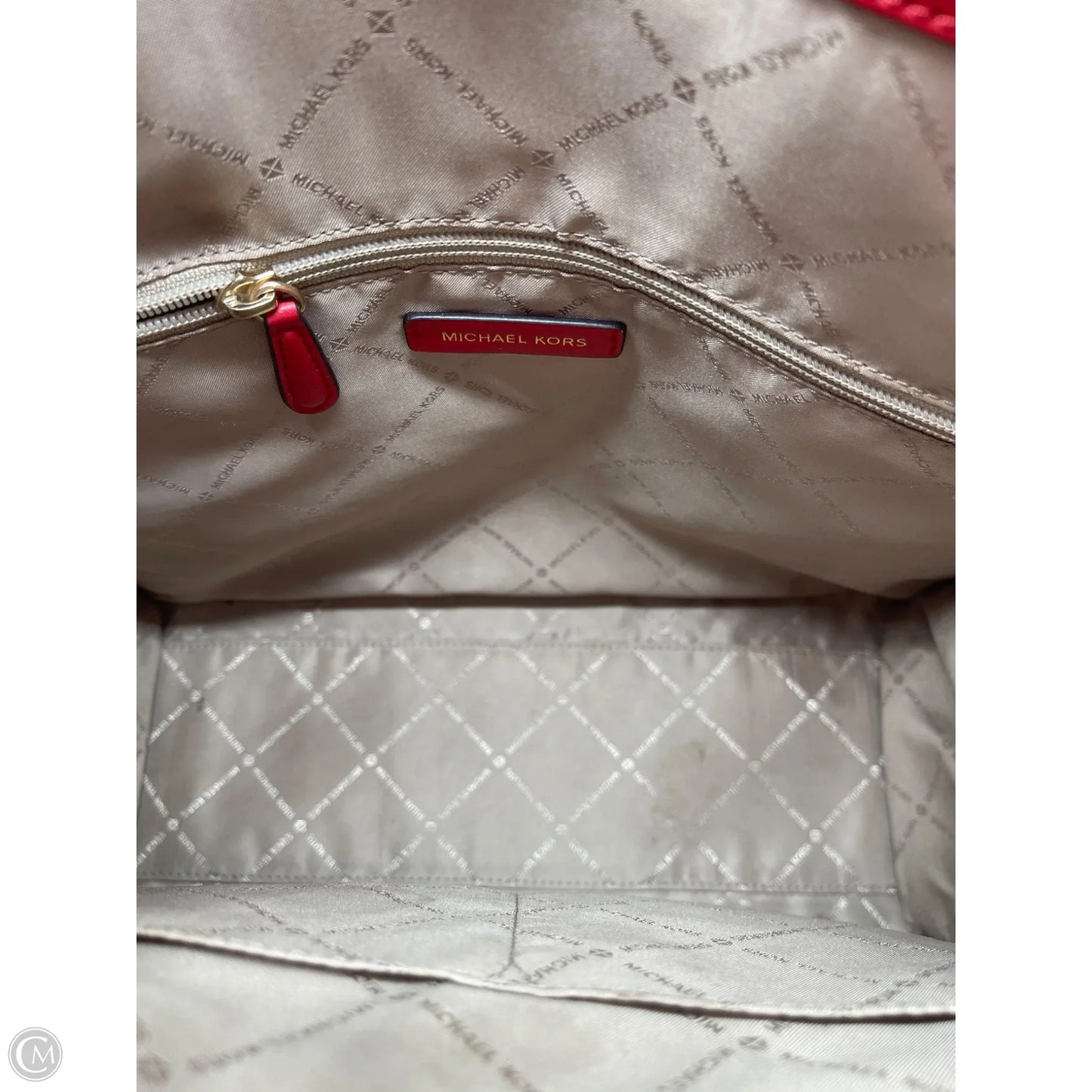 Handbag Designer By Michael Kors, Size: Large