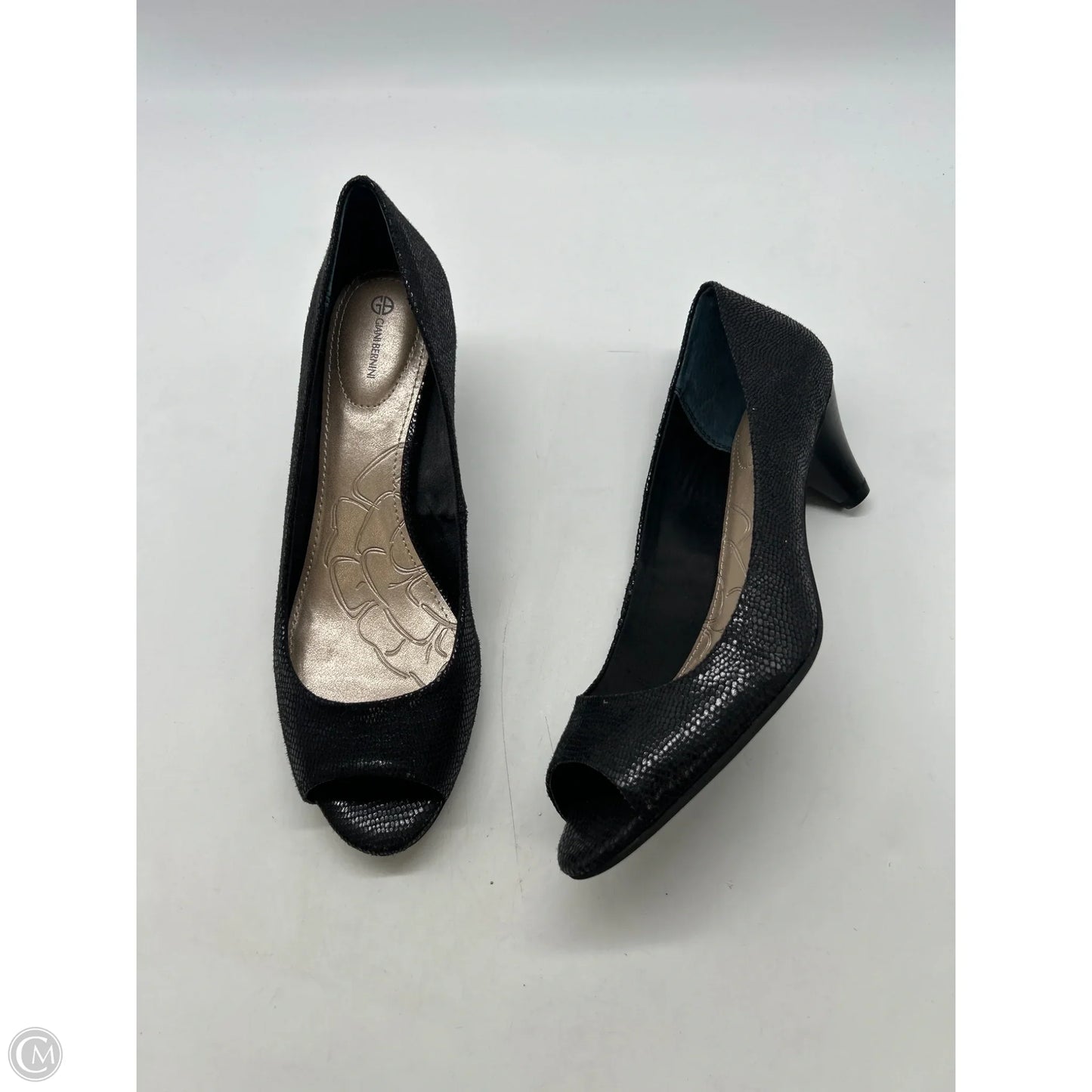 Shoes Heels Kitten By Giani Bernini In Black, Size: 8