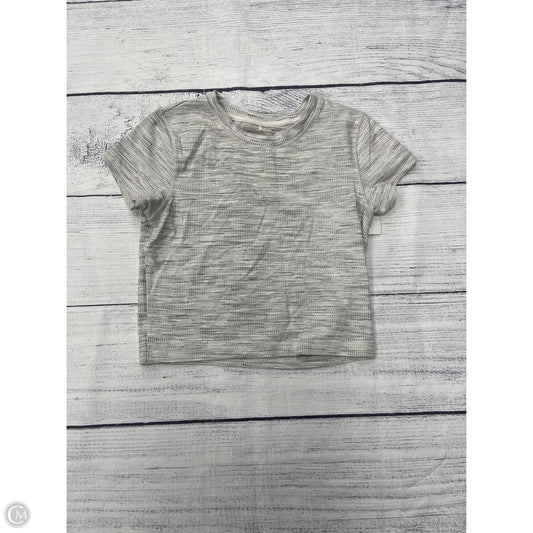 Athletic Top Short Sleeve By Calia In Grey, Size: M