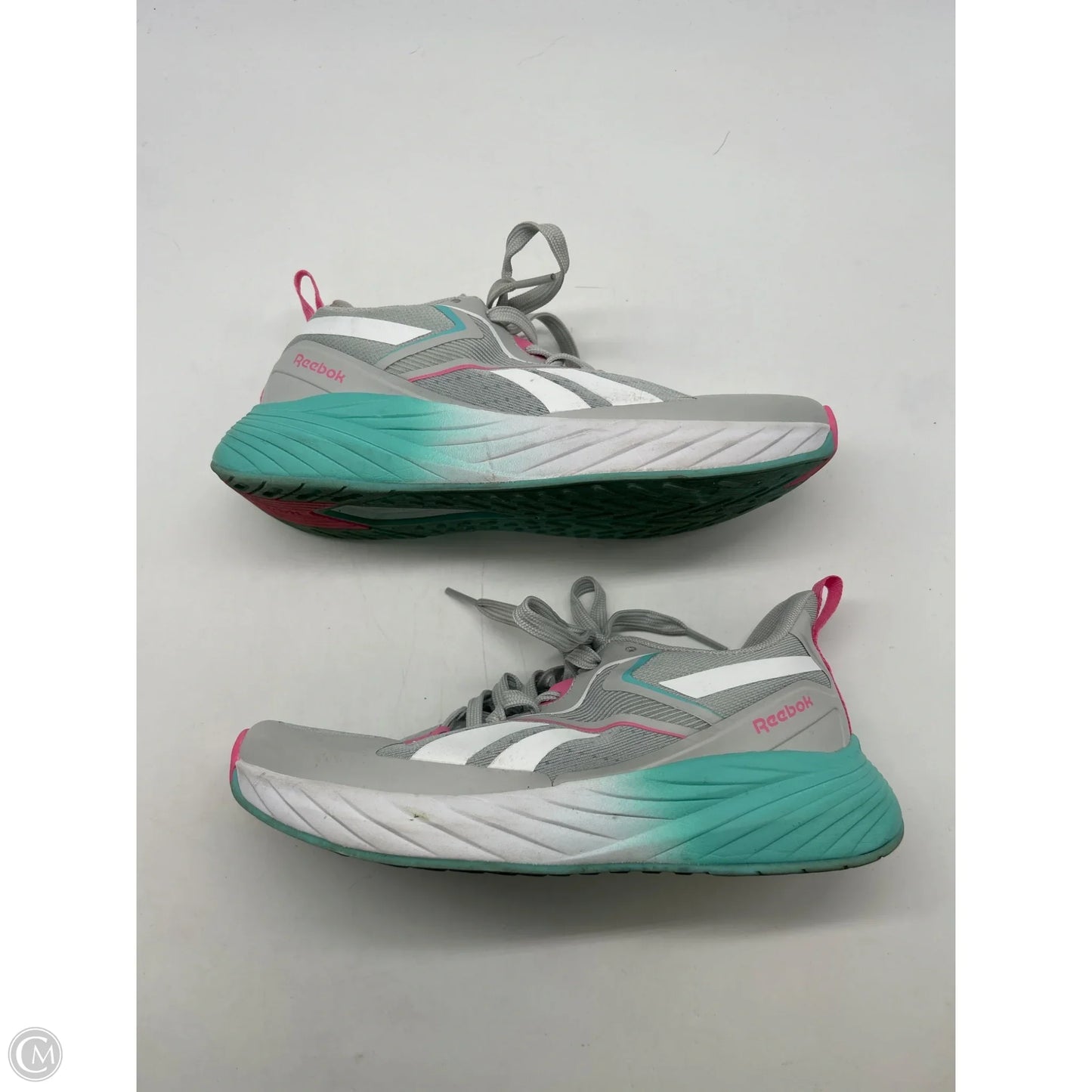Shoes Athletic By Reebok In Grey, Size: 8