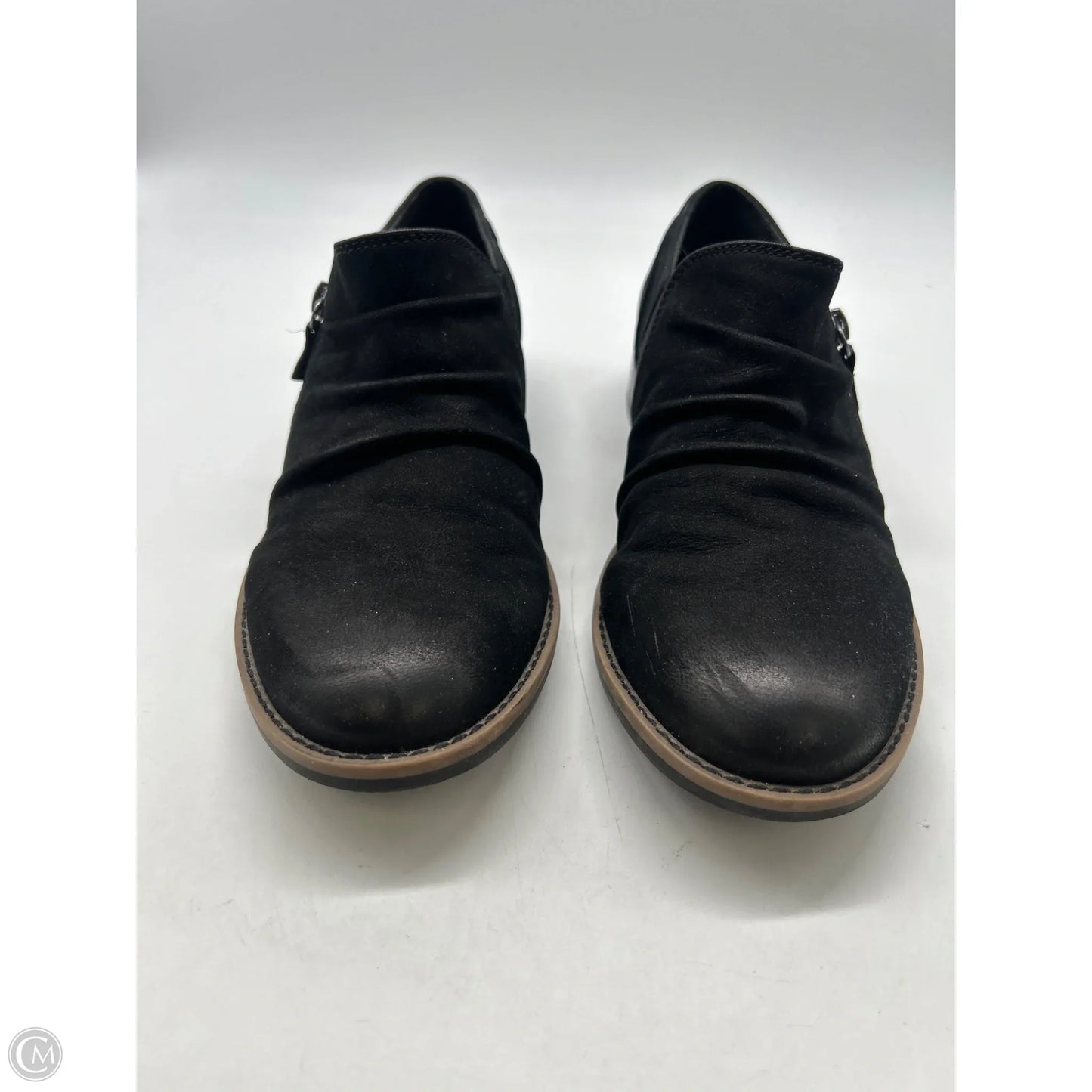 Boots Ankle Heels By Clarks In Black, Size: 9