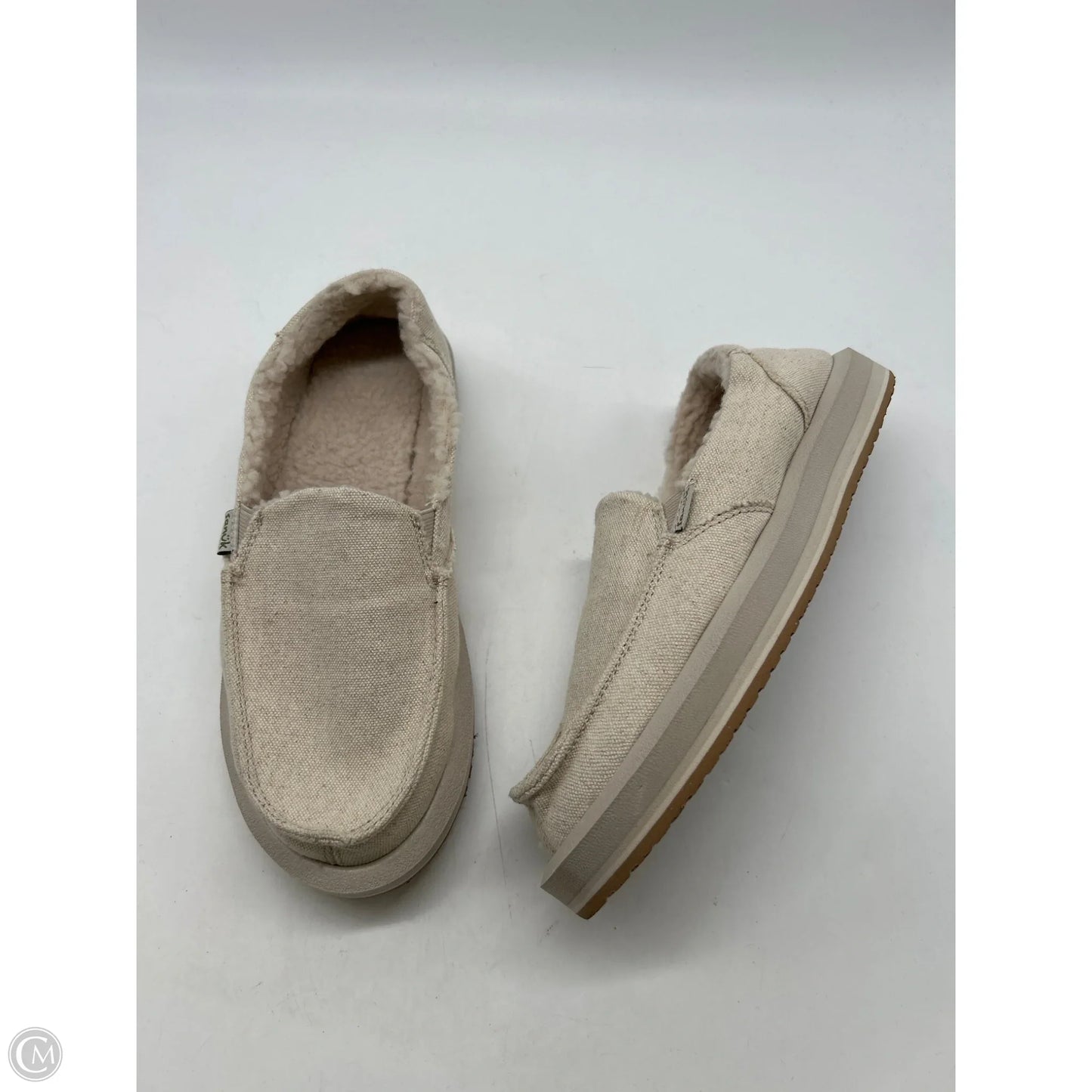 Shoes Flats By Sanuk In Tan, Size: 6