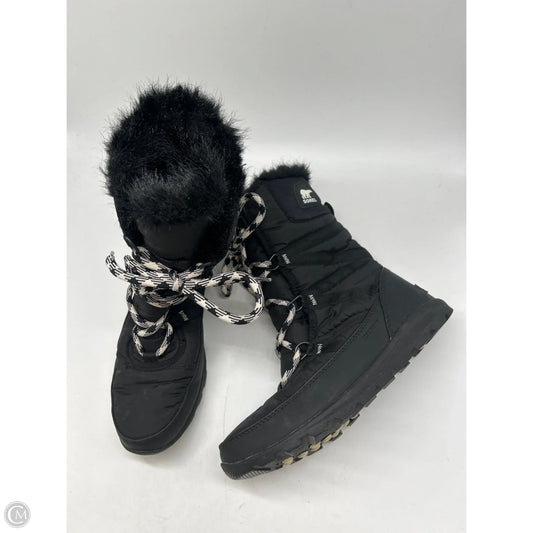 Boots Snow By Sorel In Black, Size: 8.5