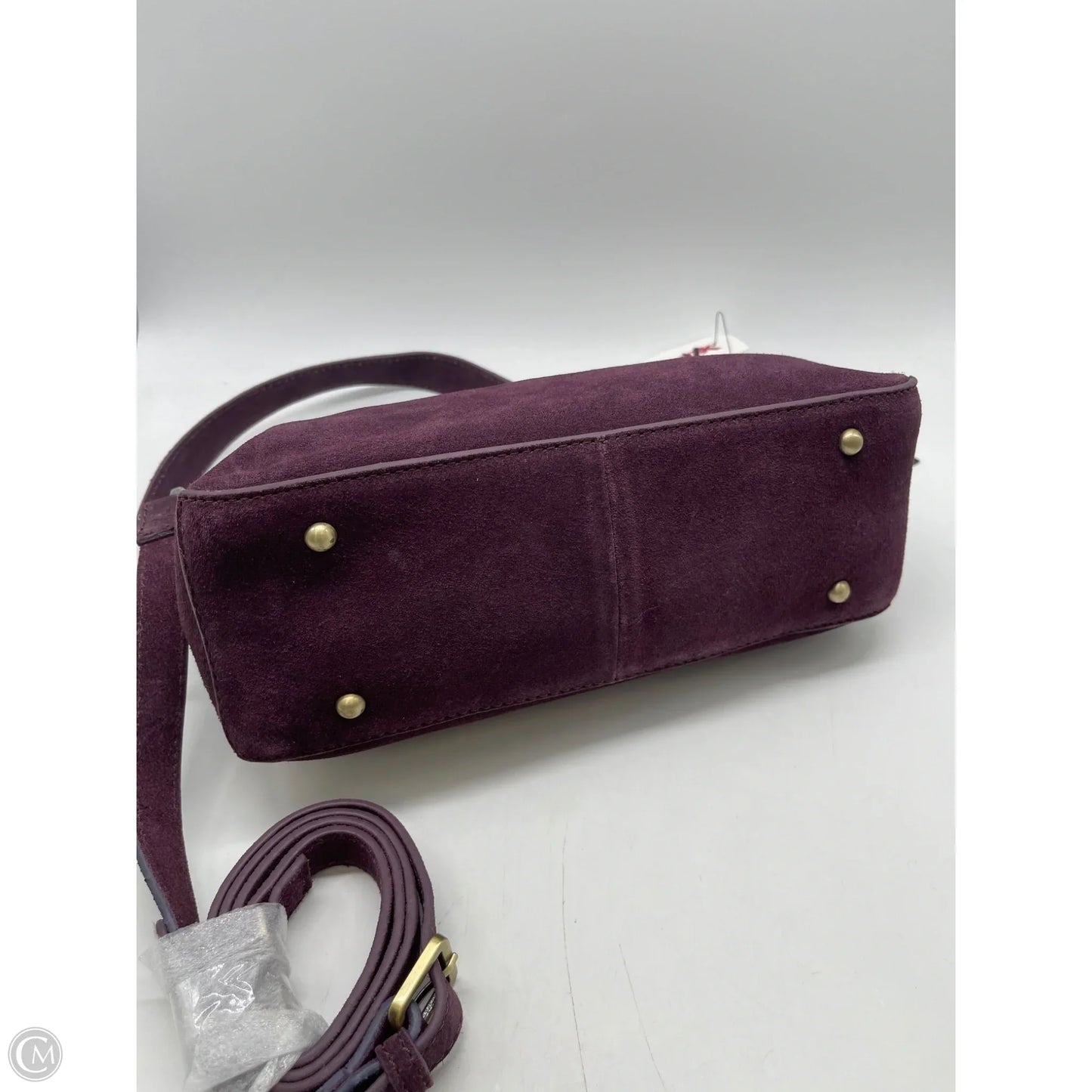Crossbody Leather By Clothes Mentor, Size: Medium