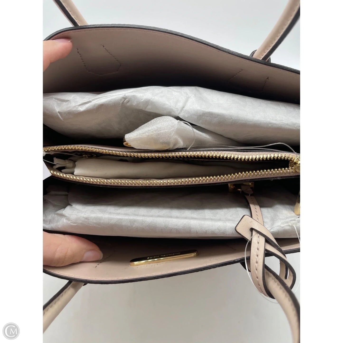 Crossbody Designer By Michael Kors, Size: Medium