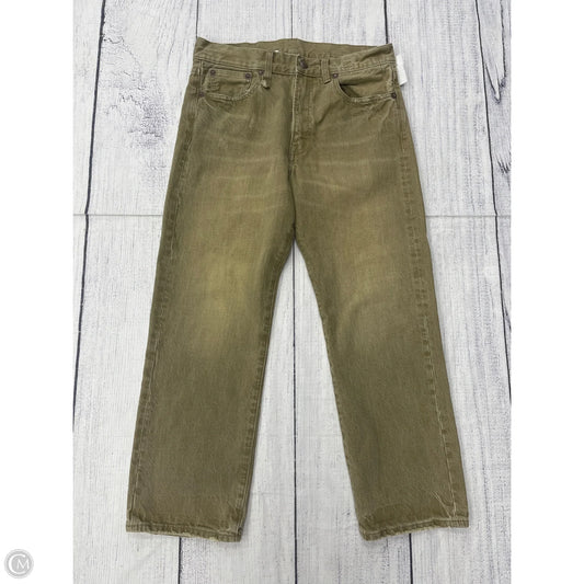 Jeans Straight By Clothes Mentor In Green, Size: 4