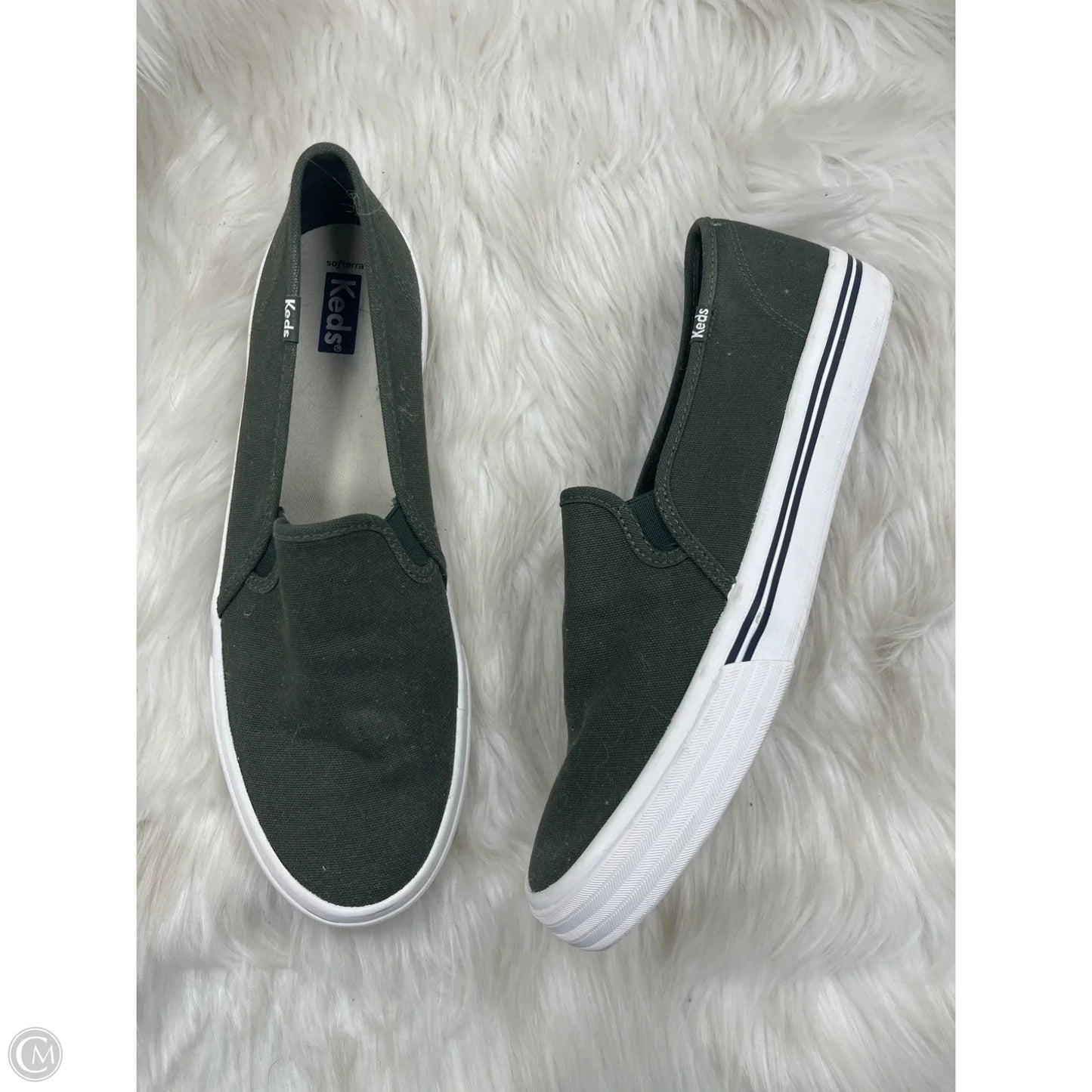 Shoes Flats By Keds In Green, Size: 11