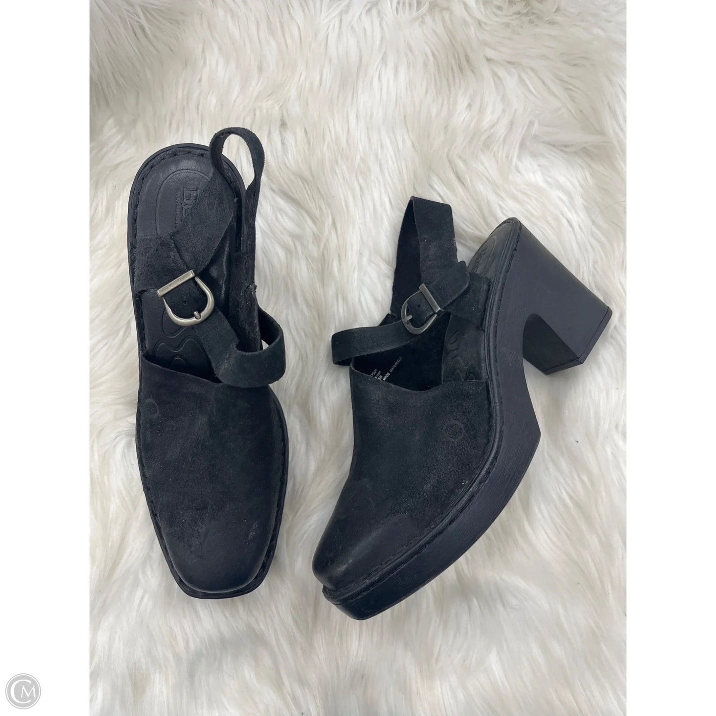 Shoes Heels Block By Born In Black, Size: 11