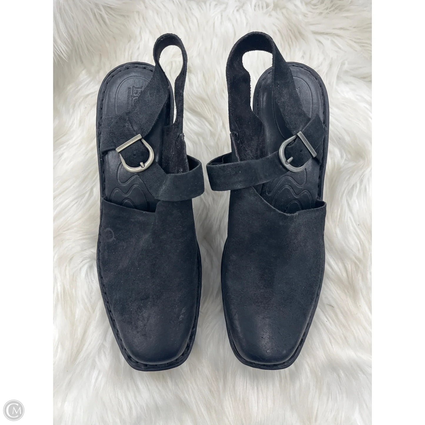 Shoes Heels Block By Born In Black, Size: 11