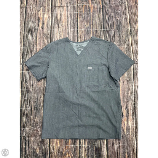 Top Short Sleeve By Clothes Mentor In Grey, Size: M