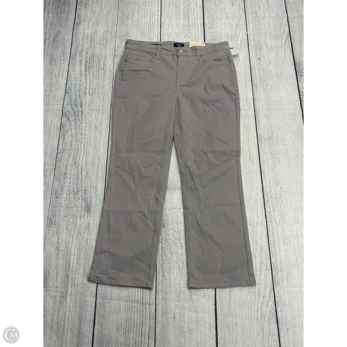 Pants Chinos & Khakis By Not Your Daughters Jeans In Grey, Size: 14p