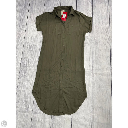 Dress Casual Midi By Evereve In Green, Size: S